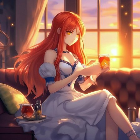 Аниме горничная