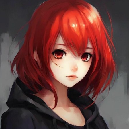 Аниме с рыжими волосами