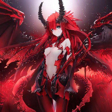 Аниме демонесса