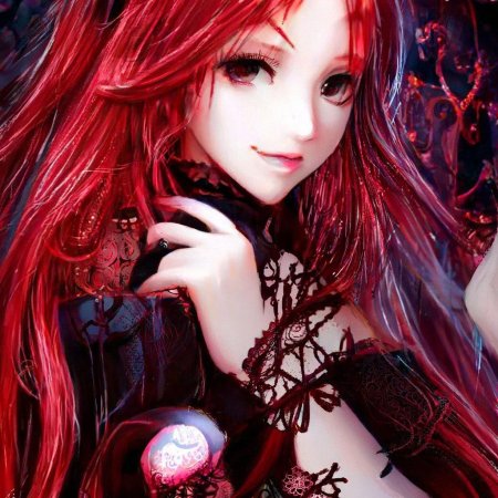 Аниме девушка вампир