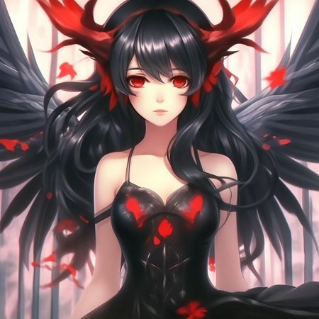 Аниме с черными волосами