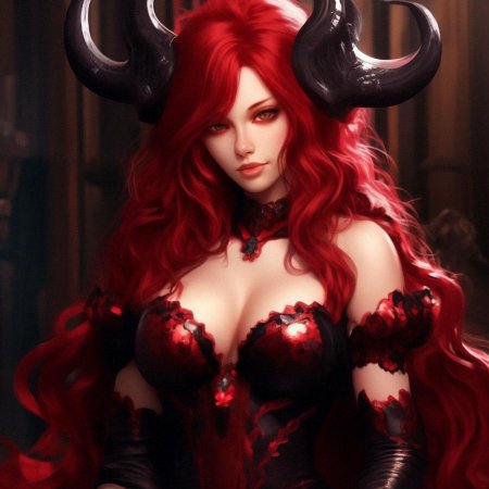 Сексуальная демонесса