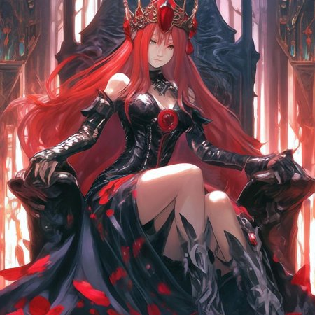 Аниме королева тьмы