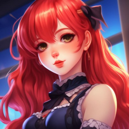 В стиле аниме