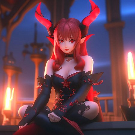 Девушка суккуб