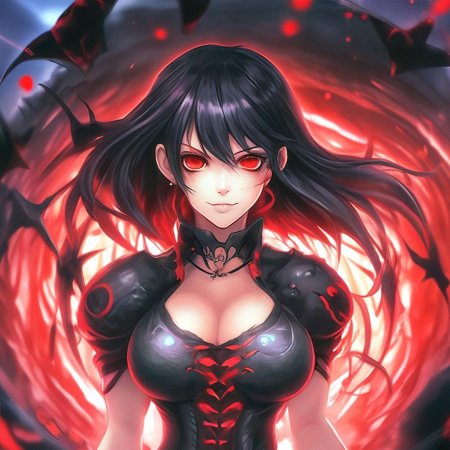 Вампирша аниме