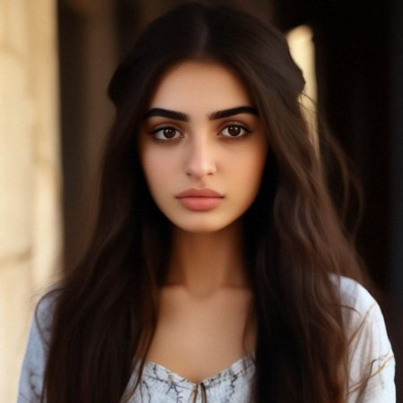 Армянская внешность девушки