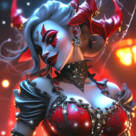 Клоун девушка