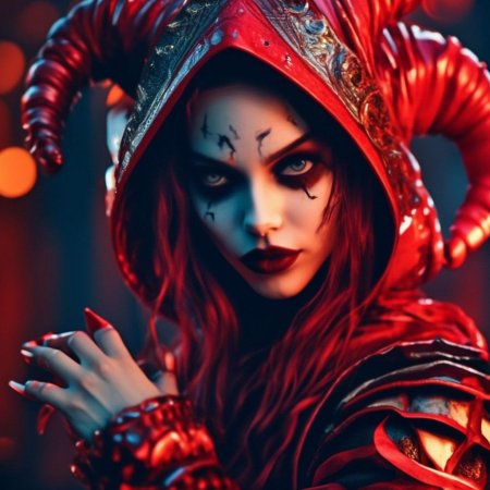 Грим демона