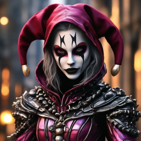 Костюм зловещего шута