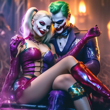 Харли квинн и джокер
