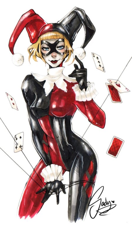 Харли Квинн Арлекино