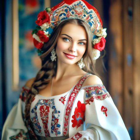 Красивая украинская девушка