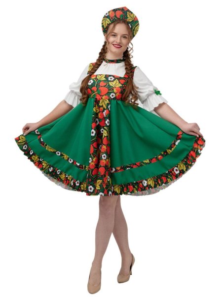 Русский народный костюм для девочек
