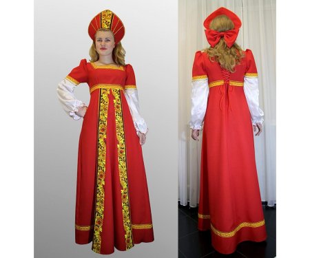 Сарафан в народном стиле