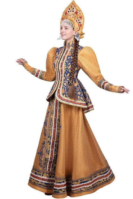 Стилизованный русский костюм