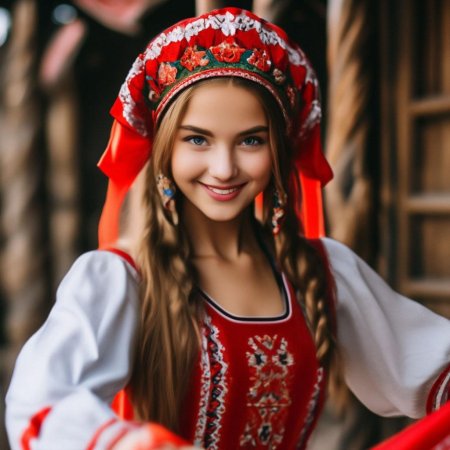 Русская девушка