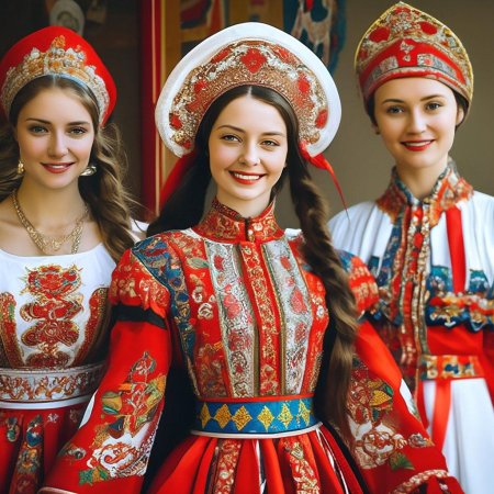 Русские национальные костюмы