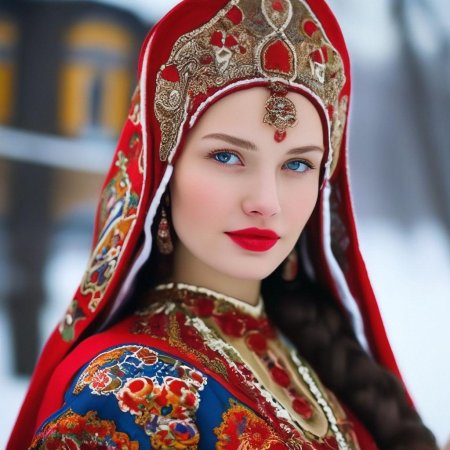 Славянская красавица