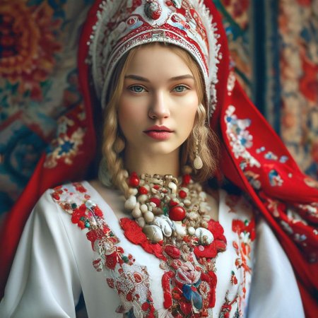 Образ русской девушки