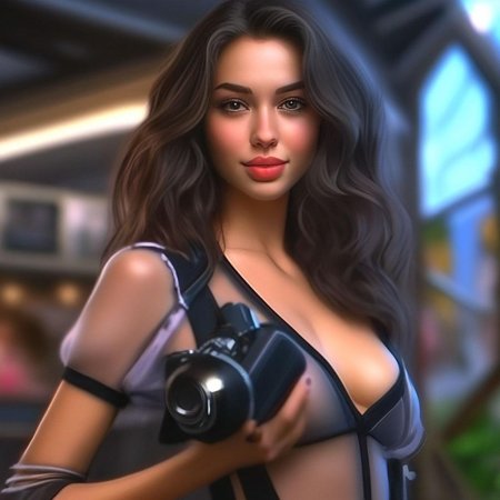 Соблазнительная девушка