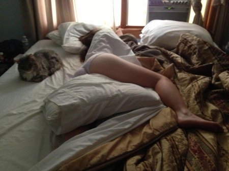 Спящие девушки