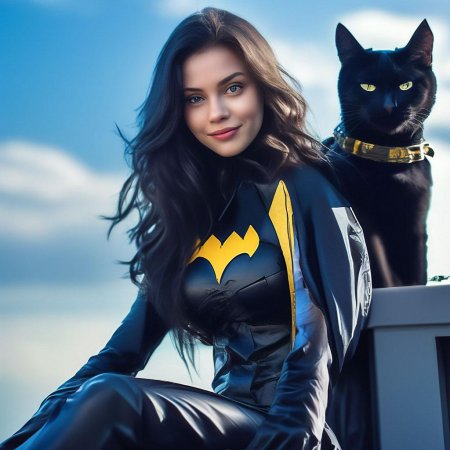 Девушка супергерой