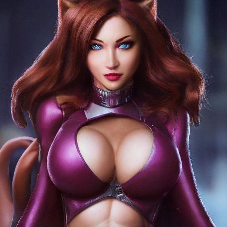 Сексуальная девушка кошка