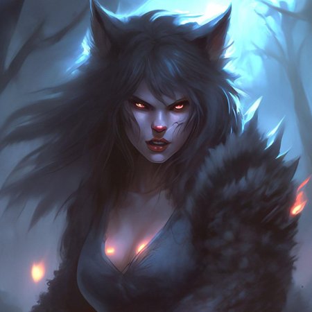 Девочка оборотень