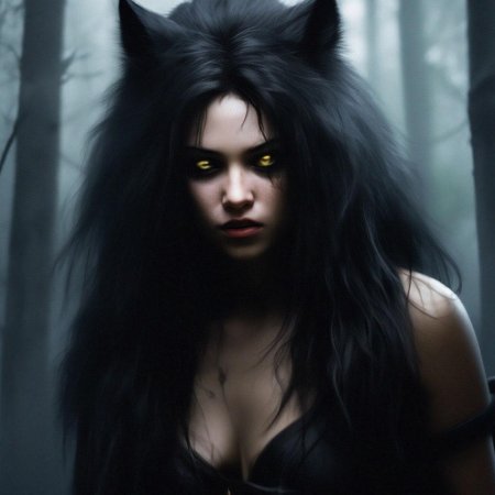 Оборотень девушка