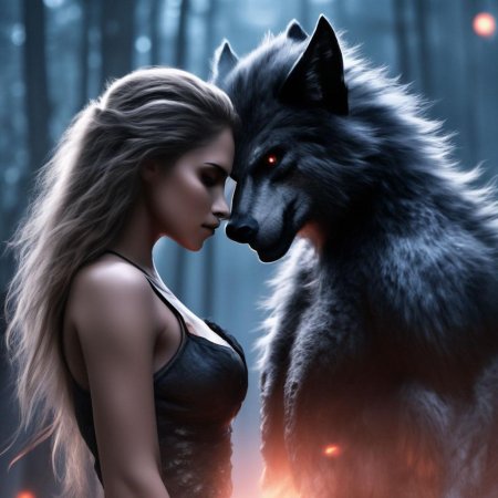 Девушка и оборотень