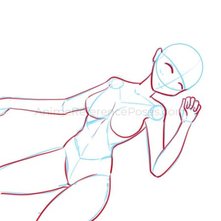 Позы для рисования аниме девушек