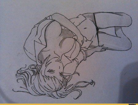 Аниме рисунки карандашом