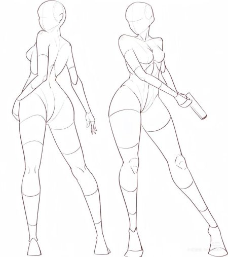 Референсы поз для рисования