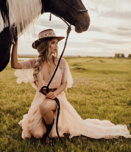 Фотосессия в стиле сепия