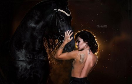 Фотосессия с лошадьми