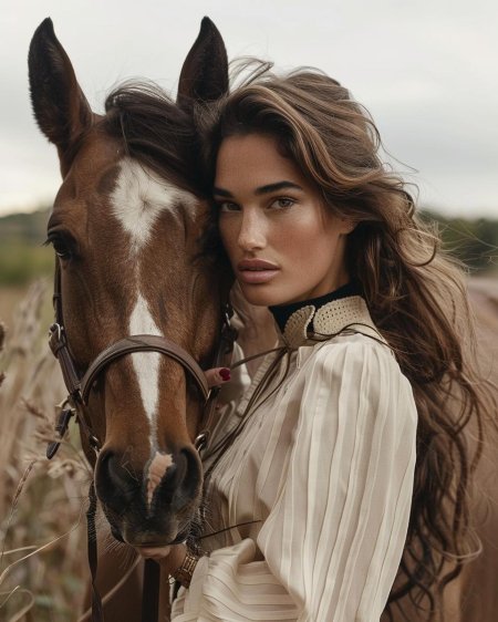 Фотосессия на лошади