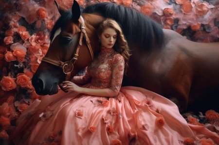 Девушка на коне