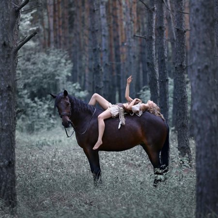 Фотосессия с лошадьми