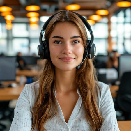 Оператор девушка