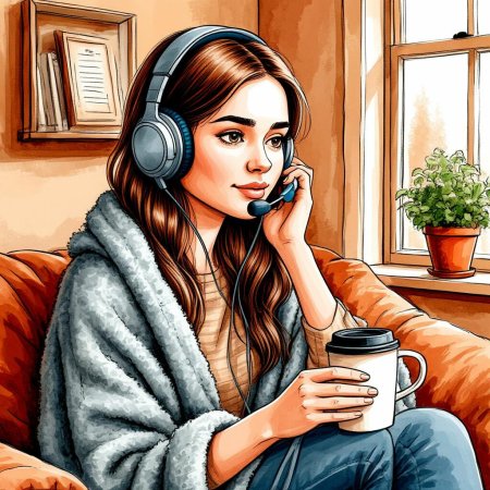 Уютные иллюстрации