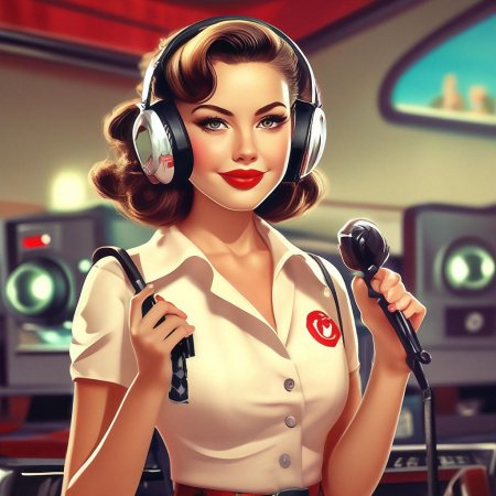 В стиле пин ап