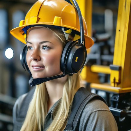 Женщина на производстве