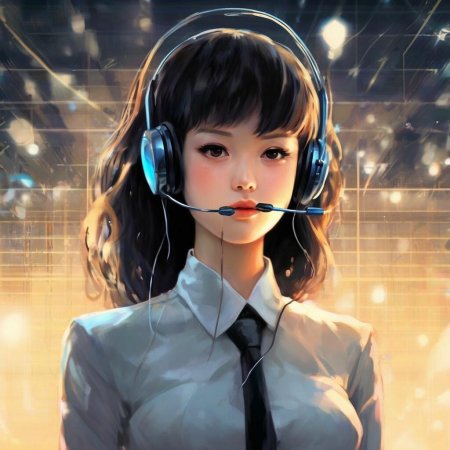 В стиле аниме