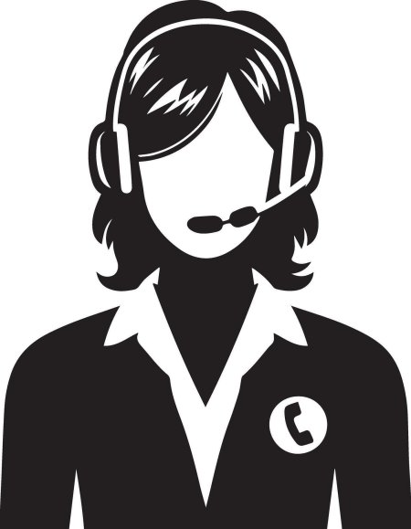 Колл центр значок