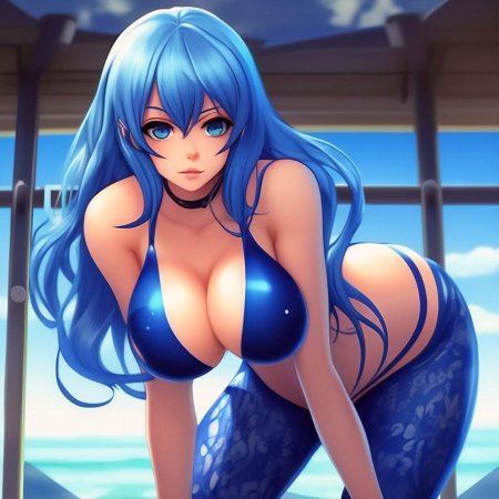 В стиле аниме