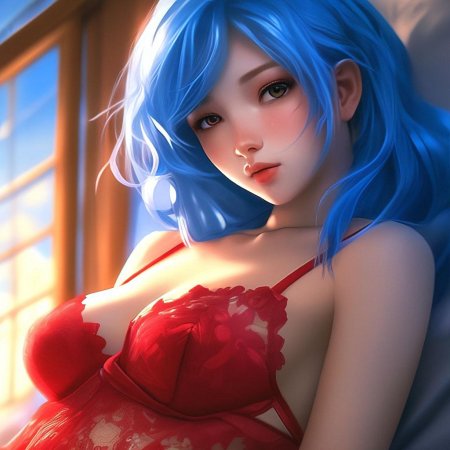 Аниме красивая девушка