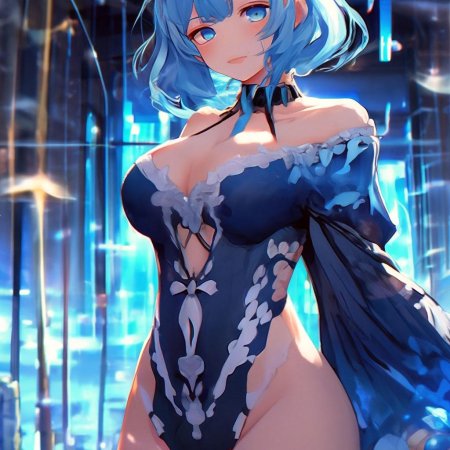 Сексуальная аниме девушка