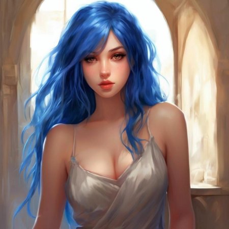 Девушки в голубом