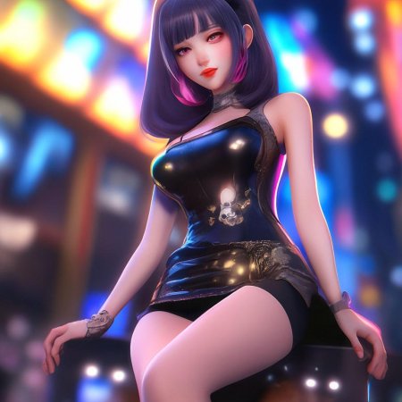 В стиле анимэ